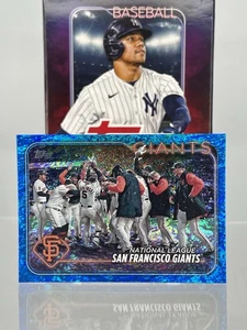 2024 Topps Series 2 SF Giants Team Card Blue Holofoil #453 /999 - Bild 1 von 2