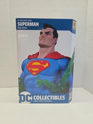 Estatua de Superman serie de diseñadores de DC Collectibles Neal Adams en caja DC #0542/5000 Foto 1 de 4
