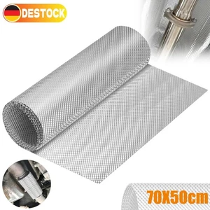 Hitzeschutz Hitzeblech Hitzeschutzblech Aluminium Motorsport Isolierung 70×50cm - Bild 1 von 14