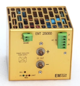 NOS EMTECH EMT 25024X MARINE POWER SUPPLY UNIT 230 VAC 24V DC 10-A 105-250 VAC - Picture 1 of 8