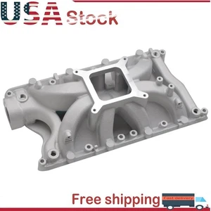 Single Plane Intake Manifold For Ford 351W Windsor V8 SBF DM-3316 NEW - Picture 1 of 8