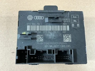 2011-2012 AUDI A5 A4 UNIDADE MÓDULO DE CONTROLE DA PORTA FRONTAL 8T0959795L FABRICANTE DE EQUIPAMENTO ORIGINAL - Imagem 1 de 4