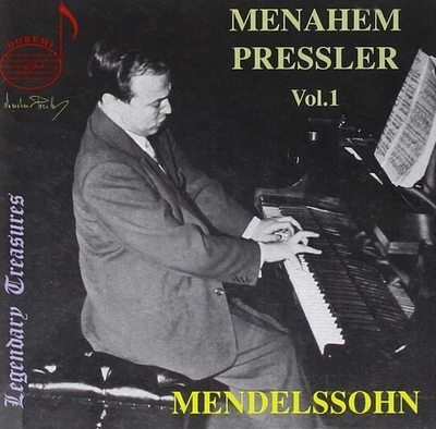 Felix Mendelssohn Menahem Pressler: Mendelssohn - Volume 1 (CD) Album - Image 1 of 2