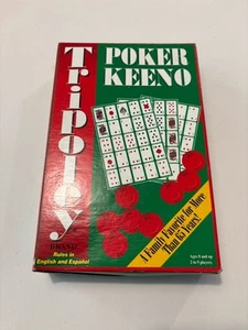 De colección Cadaco Tripoley Poker Keeno - Imagen 1 de 2