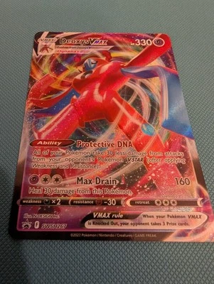 Pokémon TCG Deoxys VMAX Promo Sword And Shield SWSH267 Card | Near Mint - Image 1 of 3