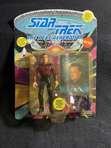 Star Trek TNG “Q” en uniforme de la Flota Estelar. Juguetes Playmates. NUEVO Vintage. Código postal leer - Imagen 1 de 8