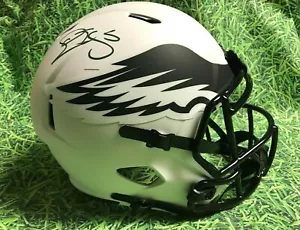 DONOVAN McNABB AUTOGRAPHED PHILADELPHIA EAGLES FS LUNAR ECLIPSE REP HELMET JSA - Picture 1 of 5