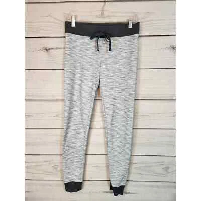 Legging So para mujer gris liso con cordón tiro medio suave salón perfecto talla S Foto 1 de 4