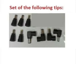 Kensington Universal Power Supply Tips Connector Adaptors Adapters (Set of 8) - Picture 1 of 1