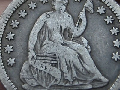 1845 P Seated Liberty Half Dime- Philadelphia, Fine Details, RPD - Image 1 of 4