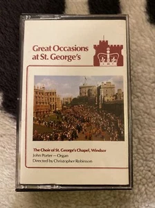 Great Occasions At St. George's Cassette Guild Recordings 7019 Choir John Porter - Picture 1 of 3