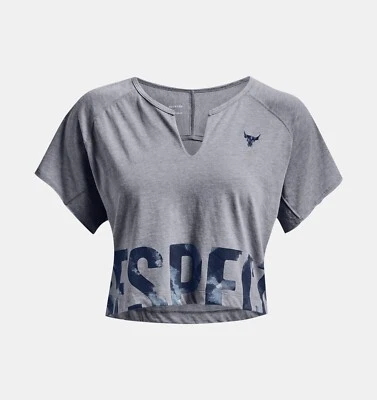 Under Armour Women's Project Rock Respect Short Sleeve Size Large NWT - Image 1 of 4