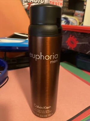 Euphoria by Calvin Klein spray corporal masculino 5,4 oz novo - Imagem 1 de 2