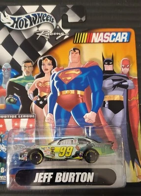 Jeff Burton 2004 Hot Wheels # 99 Liga de la Justicia Linterna Verde 1:64  Foto 1 de 2