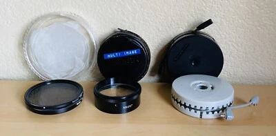 VIVITAR 46MM SKYLIGHT CLEAR FILTER With Case Nice! Izumar 55.O With Case - Image 1 of 4