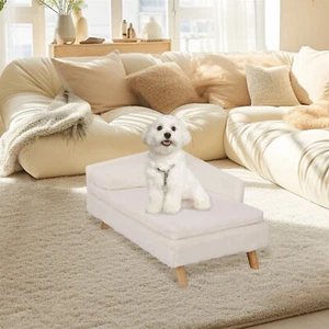 L Shape Pet Sofa Chair Bed Indoor Dog Cat Puppy Cushion Couch House Lounger - Picture 1 of 15