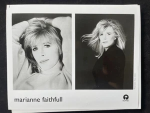Marianne Faithful, Press Photo, 8x10 Glossy, Original, 1995, Island Records - Picture 1 of 1