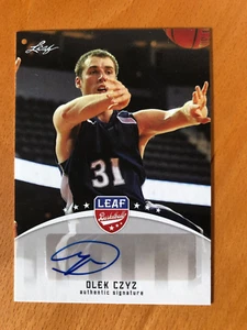 2012-13 Leaf Retail Autographs #BA-OC1 OLEK CZYZ  Auto Basketball - Picture 1 of 2