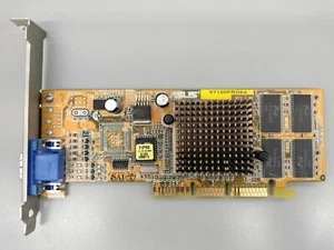 Asus Nvidia GeForce2 MX 400 64MB Video Card AGP V7100PRO64/PURE/64M/SD/A(ATX) - Picture 1 of 12