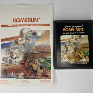 Home Run (Atari 2600) OG 1978 Cartridge & Manual Tested Works Multi-Player Games - Picture 1 of 5