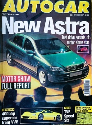 AUTOCAR MAGAZINE 22-OCT-97 - BMW 528i E39, Jaguar XJ8, Merc E55 AMG, Caterham 7 Foto 1 de 2
