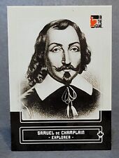 2011 In The Game Canadiana Onyx #79 Samuel de Champlain /5
