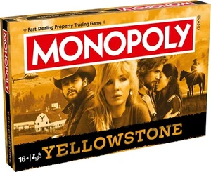 361789 MONOPOLY YELLOWSTONE EDITION PROPERTY TRADING BOARD GAME AGES 16+ - Picture 1 of 6
