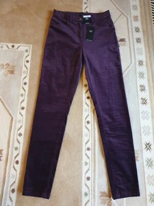 Womens M&S Mulberry Skinny Trousers. Regular Length Size 8. New With Tags - Picture 1 of 2