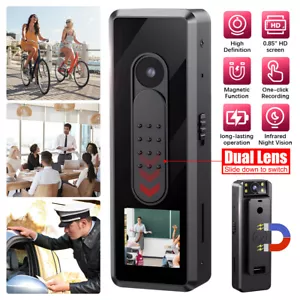 Mini 1080P HD Body Camera Audio Video Recorder Police Sports 180° Camcorder 2025 - Picture 1 of 15