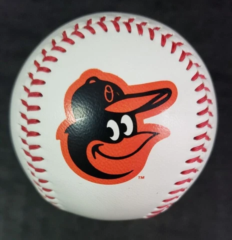 BALTIMORE ORIOLES  Team Logo Ball MLB Baseball RAWLINGS Cover