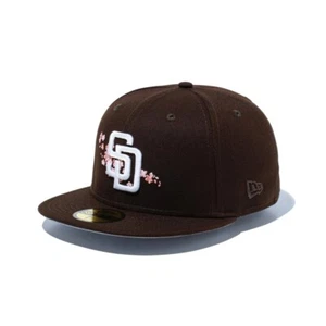 NEW ERA 14523120 59 Fifty Sakura Pack MLB San Diego Padres Madera Quemada Nuevo - Imagen 1 de 6
