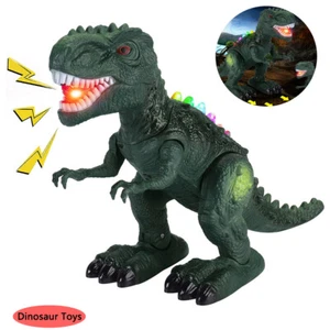 Dinosaurier Roboter Spielzeug Tyrannosaurus Rex Spielzeug mit Licht für Kinder Jungen Geburtstag Mädchen - Bild 1 von 8
