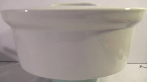 Cazuela ovalada clásica para hornear y tapa porcelana Apilco France nueva sin etiquetas - Imagen 1 de 5