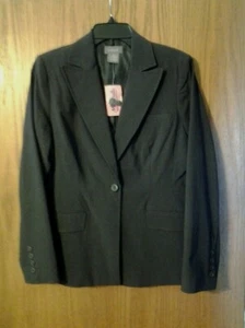 Blazer/giacca donna "KENAR" foderato un bottone marrone taglia 8 - nuovo con etichetta - Foto 1 di 3