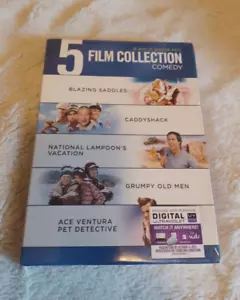 Best of Warner Bros 5 Film Comedy Collection DVD 2013 Grumpy Old Men Caddyshack - Picture 1 of 2
