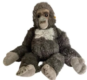 STEIFF 0540/60 Large 1988 GORA 24” GORILLA EAR TAG BUTTON - Picture 1 of 8