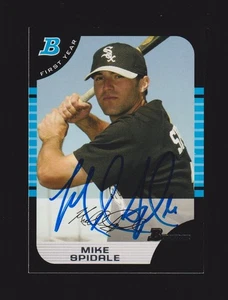 2005 Bowman #249 Mike Spidale Chicago White Sox signed Autogramm Auto COA - Bild 1 von 1