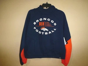 Denver Broncos Football Sweatshirt / Hood - Unisex Size Medium - NWT - Picture 1 of 4