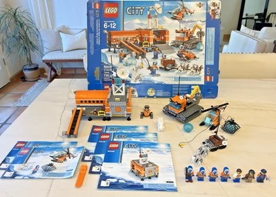 LEGO City: Арктический базовый лагерь 60036 100% полный с фигурками, руководствами и коробкой - Изображение 1 из 4