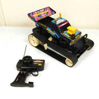 Vintage Radio Shack Wild Cougar RC Tank Tread Truck 27MHz Cat 60-4097 No Battery - Image 1 of 4