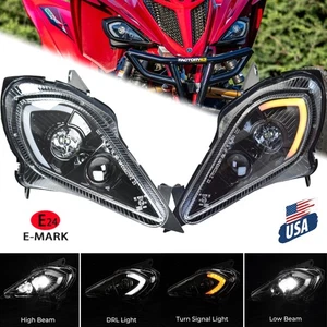 LED Headlights DRL Turn Signal 2006-2023 For Yamaha YFZ 450 Raptor 350 700 700R - Picture 1 of 13