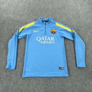 FC Barcelona Training Shirt Mens Small Nike Dri-FIT Soccer Pullover Top Football - Picture 1 of 15