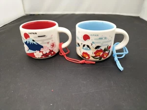 Starbucks Pair of Mugs YOU ARE HERE COLLECTION Japan - Picture 1 of 6