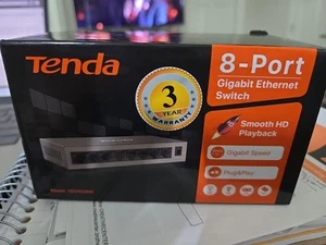 6932849436228 Tenda TEG1008M network switch Gigabit Ethernet (10/100/1000) Tenda - Picture 1 of 6