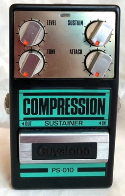Pedal de Guitarra Guyatone PS-010 Compresor Sustentador Años 80 Desde Japón Envío Gratis Foto 1 de 4