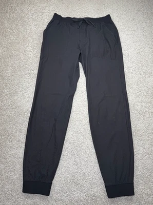 Pantalones Lululemon Para Hombre Grandes Ajustes 32x31 Negros ABC Jogger Atléticos Elastizados Puños Foto 1 de 4