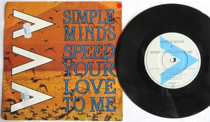 Simple Minds ‎– Speed Your Love To Me    VS 649     VINYL MINT - Picture 1 of 1