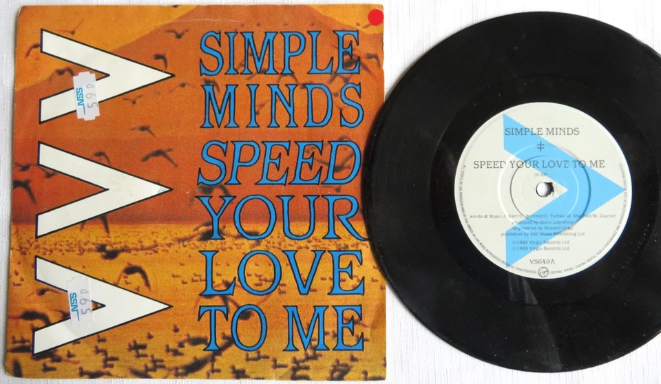 Simple Minds ‎– Speed Your Love To Me    VS 649     VINYL MINT - Image 1 of 1
