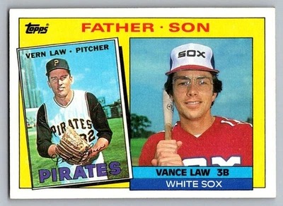 1985 Topps Vance Law Vern Law #137 - Image 1 of 2