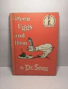 Green Eggs And Ham Dr Seuss Hardcover 1960 Book Club Edition - Picture 1 of 5